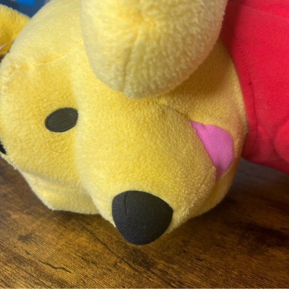 Vintage 2001 Fisher Price Disney Winnie The Pooh Lounging Plush 22” Tags On - Picture 10 of 11